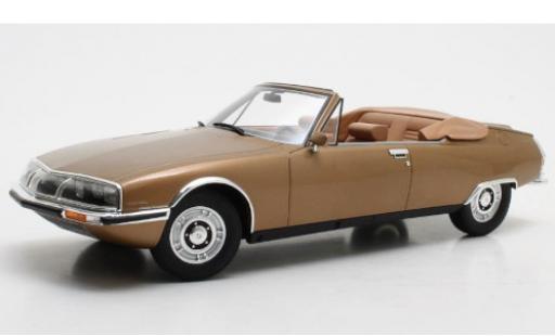 Citroen SM 1/18 Cult Scale Models Mylord Chapron gold 1971 modellino in miniatura
