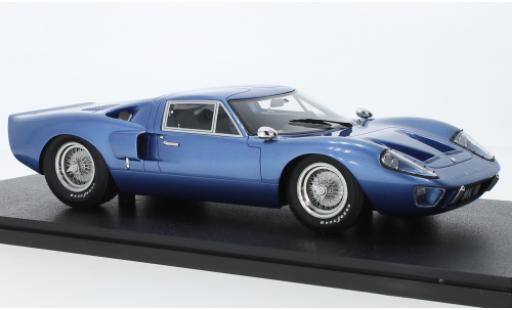 Ford GT40 1/18 Cult Scale Models MK III metallise blu RHD 1966 modellino in miniatura