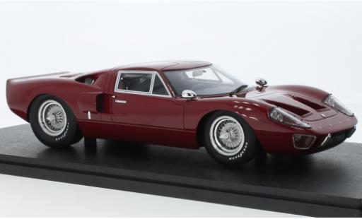 Ford GT40 1/18 Cult Scale Models MK III rosso foncé RHD 1966 modellino in miniatura