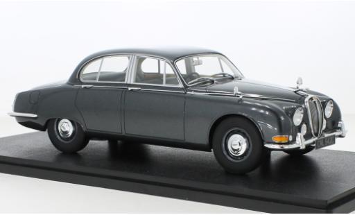 Jaguar S-Type 1/18 Cult Scale Models metallise grigio RHD 1965 modellino in miniatura