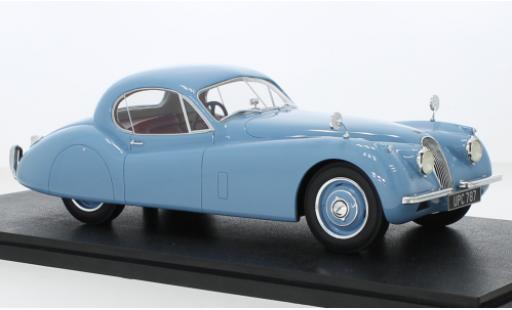 Jaguar XK 1/18 Cult Scale Models 120 FHC blu RHD 1951 modellino in miniatura