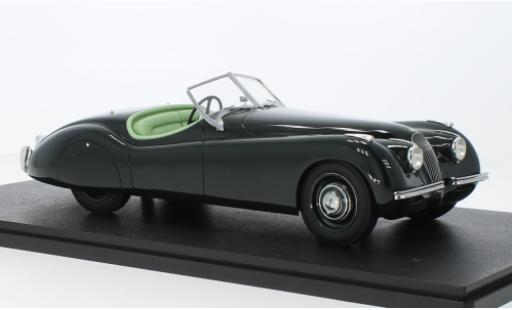 Jaguar XK 1/18 Cult Scale Models 120 OTS verde foncé RHD 1948 modellino in miniatura