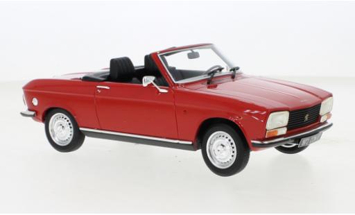 Peugeot 304 1/18 Cult Scale Models Cabriolet rosso 1973 modellino in miniatura