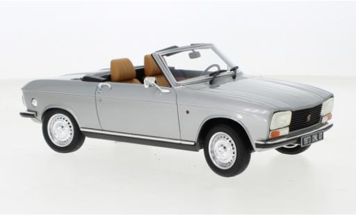 Peugeot 304 1/18 Cult Scale Models Cabriolet grigio 1973 modellino in miniatura