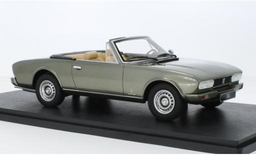 Peugeot 504 1/18 Cult Scale Models cabriolet metallise verde 1983 modellino in miniatura