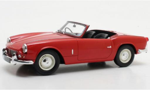 Triumph Spitfire 1/18 Cult Scale Models MkII rosso RHD 1965 modellino in miniatura