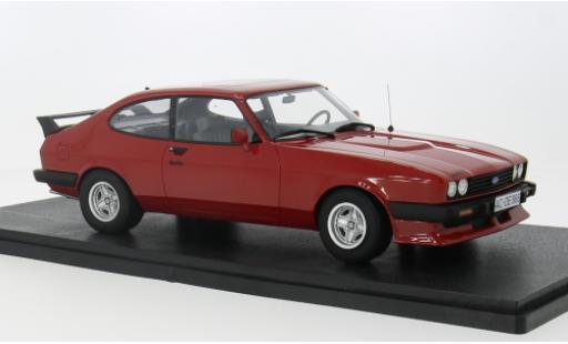 Ford Capri 1/18 Cult Scale Models 2.8 Turbo rot 1981 1:18 modellino in miniatura