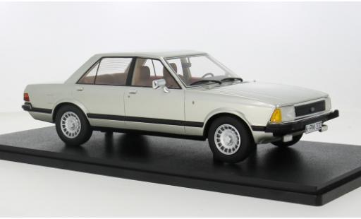 Ford Granada 1/18 Cult Scale Models 2.8 Ghia Saloon silber 1978 1:18 modellino in miniatura
