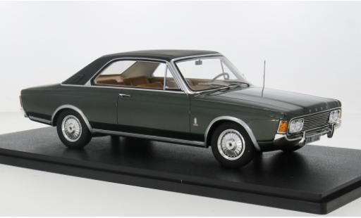 Ford Taunus 1/18 Cult Scale Models P7b 17M Coupe grün 1969 1:18 modellino in miniatura