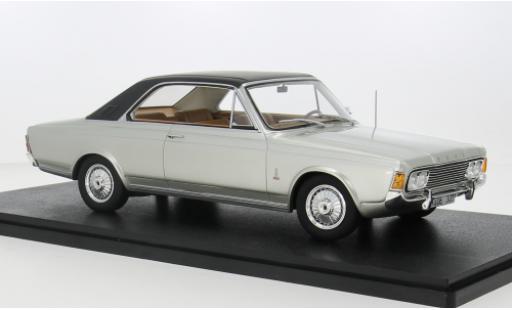 Ford Taunus 1/18 Cult Scale Models P7b 17M Coupe silber 1969 1:18 modellino in miniatura