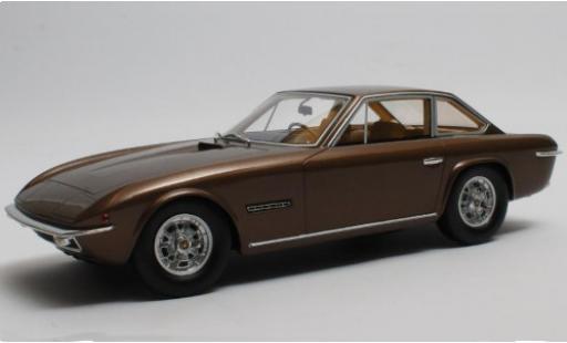 Lamborghini Islero 1/18 Cult Scale Models S metallico marroneee 1969 modellino in miniatura