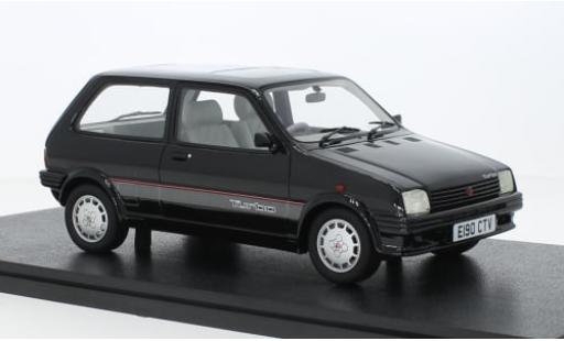 MG Metro 1/18 Cult Scale Models Turbo schwarz RHD 1986 1:18 modellino in miniatura