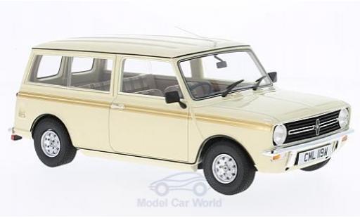 Mini Clubman 1/18 Cult Scale Models Estate beige/beige RHD 1974 ohne Vitrine modellino in miniatura