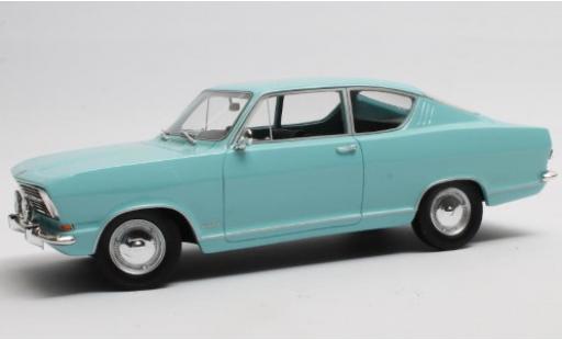 Opel Kadett 1/18 Cult Scale Models B Coupe blu 1966 Kiemen-Coupe modellino in miniatura