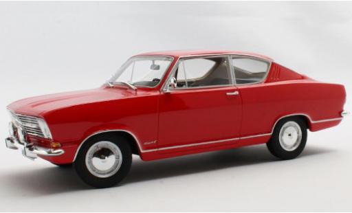 Opel Kadett 1/18 Cult Scale Models B Coupe rosso 1966 Kiemen-Coupe modellino in miniatura