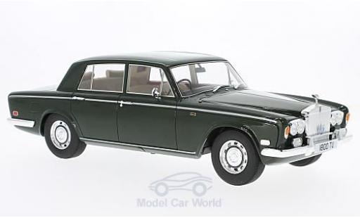 Rolls Royce Silver Shadow 1/18 Cult Scale Models verde RHD 1975 ohne Vitrine modellino in miniatura