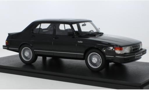Saab 900 1/18 Cult Scale Models Turbo nero 1983 modellino in miniatura