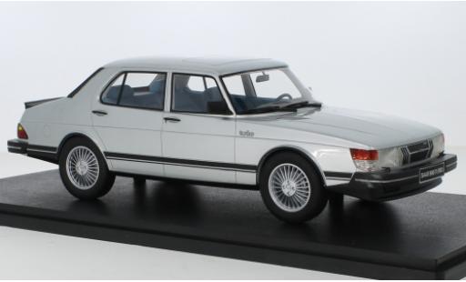 Saab 900 1/18 Cult Scale Models Turbo grigio 1983 modellino in miniatura