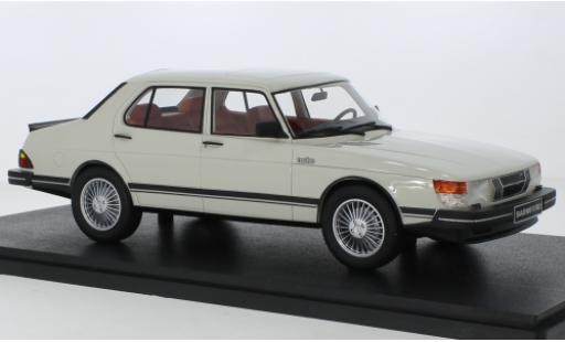 Saab 900 1/18 Cult Scale Models Turbo bianco 1983 modellino in miniatura