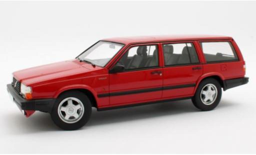 Volvo 740 1/18 Cult Scale Models Turbo Estate rosso 1988 modellino in miniatura