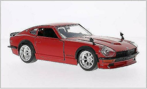 Datsun 240Z tuning 1/24 Jada Toys rosso 1972 modellini auto