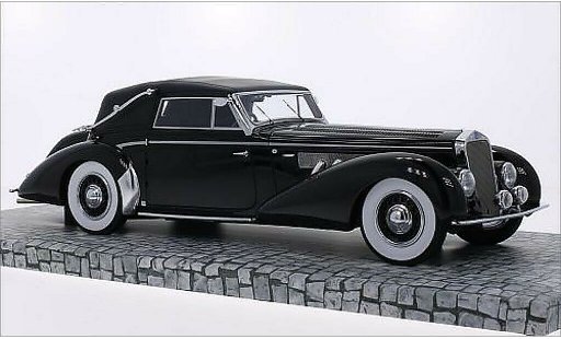 Delage D8-120 Cabriolet 1/18 Minichamps Cabrio nero 1939 modellini auto