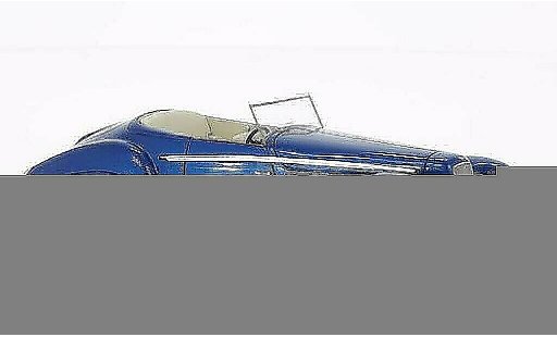 Delage D8-120 Cabriolet 1/43 Spark Figoni & Falaschi blu 1939 modellini auto