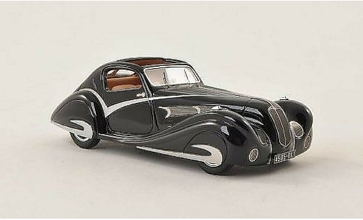 Delahaye 135 Coupe 1/43 Nickel Competition Figoni & Falaschi nero 1936 modellini auto