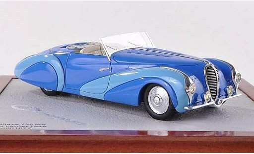 Delahaye 135 Cabriolet 1/43 Chromes MS Cabrio Faget Varnet blu/blu 1949 modellini auto