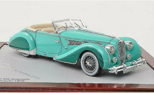 Delahaye 135 Cabriolet 1/43 Chromes MS Cabrio Figoni & Falaschi mint-verde 1939 modellini auto