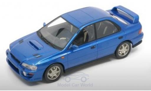 Subaru Impreza 1/18 DNA Collectibles GT Turbo metallico blu 2000 modellino in miniatura
