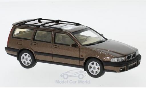 Volvo V70 1/43 DNA Collectibles XC metallico beige 1997 modellino in miniatura