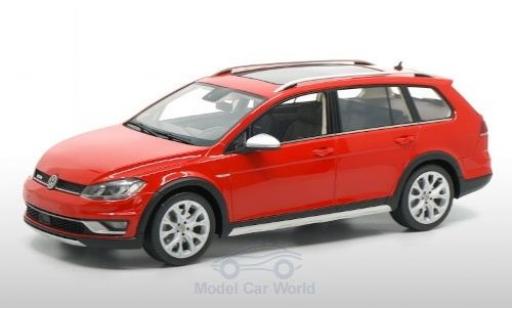 Volkswagen Golf 1/18 DNA Collectibles VII Alltrack rosso 2015 modellino in miniatura