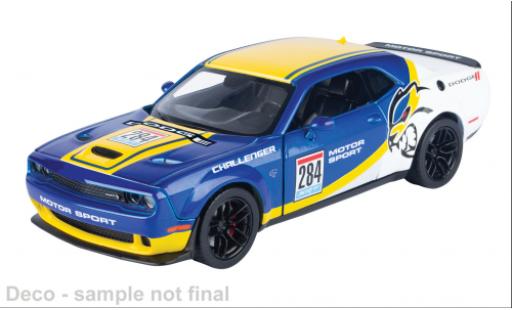 Dodge Challenger 1/24 Motormax SRT Hellcat Widebody 2018 #284 1:24 modellino in miniatura