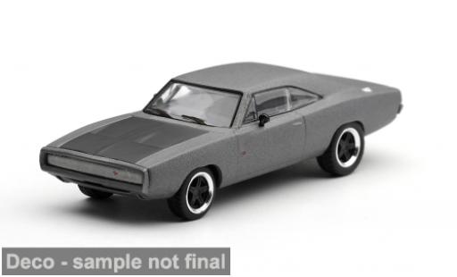 Modellini auto Dodge Charger grau/schwarz 2011 Fast &amp; Furious V 1/64 Mini GT