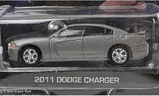 Dodge Charger Berline 1/64 Greenlight grigio CSI: Las Vegas 2011 modellini auto