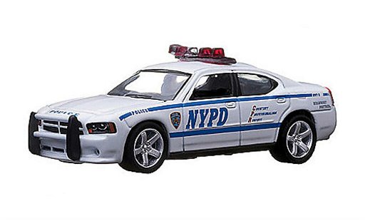 Dodge Charger police 1/64 Greenlight NYPD - New York Department Polizia (USA) 2009 modellini auto