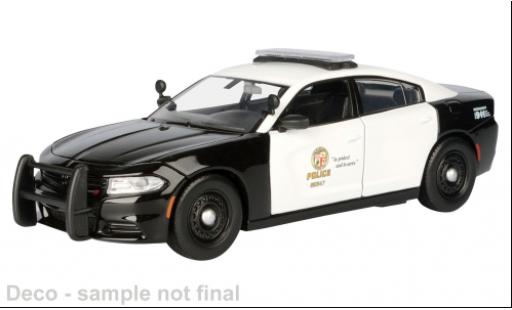 Dodge Charger 1/24 Motormax Pursuit 2023 LAPD 1:24 modellino in miniatura