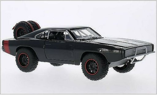 Dodge Charger R/T 1/24 Jada Toys Off Road nero 1970 modellini auto
