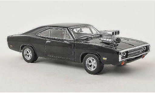 Dodge Charger R/T 1/43 Greenlight nero Fast & Furious 1970 modellini auto