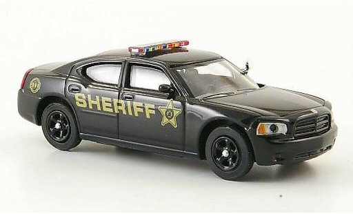 Dodge Charger police 1/87 Ricko R/T Sheriff nero Polizia (US) modellini auto