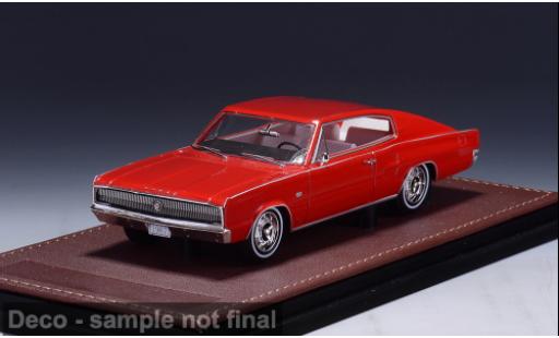 Dodge Charger 1/43 GLM rot 1967 1:43 modellino in miniatura