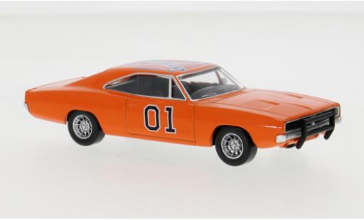 Dodge Charger 1/43 Norev rot 1:43 modellino in miniatura
