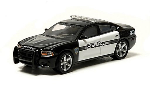 Dodge Charger police 1/64 Greenlight Sandwich Massachusetts Polizia (USA) 2012 modellini auto