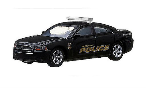 Dodge Charger police 1/64 Greenlight Speedway Indiana Polizia (USA) 2012 modellini auto