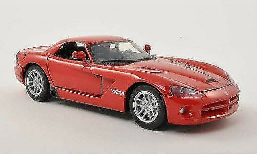 Dodge Viper SRT 10 1/24 Motormax - Hard Top rosso 2003 modellini auto
