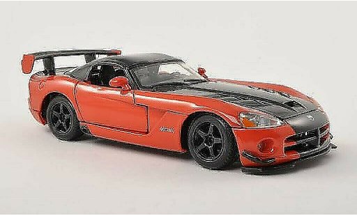 Dodge Viper ACR 1/24 Burago SRT10 orange/nero modellini auto