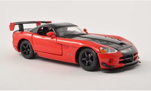 Dodge Viper ACR 1/24 Burago SRT10 rosso/nero modellini auto