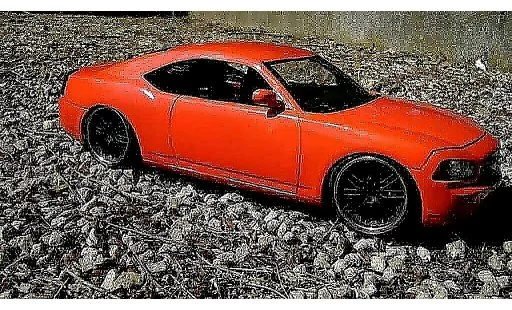 Dodge Charger Daytona 1/18 Welly coupe west coast customs sema 2005 modellini auto