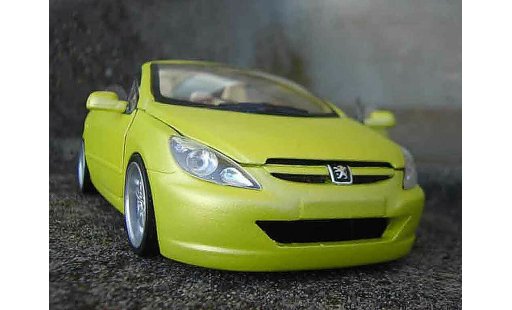 Peugeot 307 CC 1/18 Solido jantes 17 pouces modellini auto